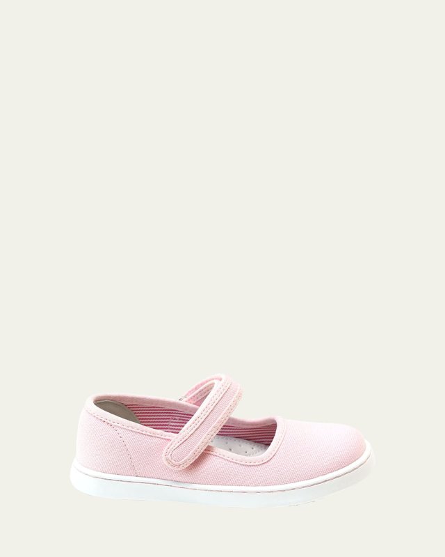 Girl's Jenna Canvas Mary Jane Shoes, Baby/Kids/Toddlers